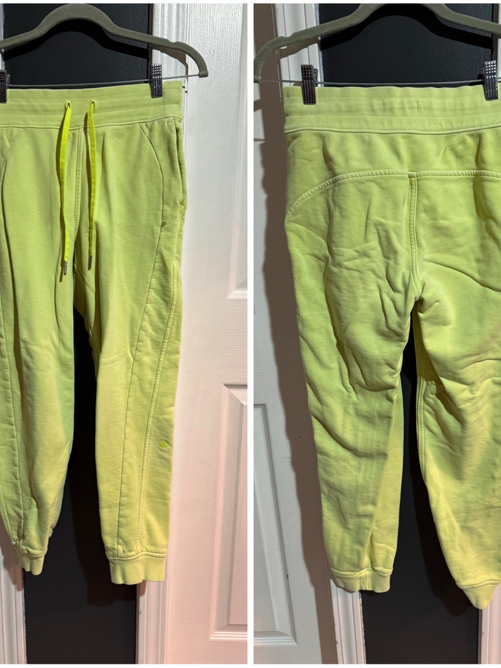 Lime Green Lululemon Joggers
